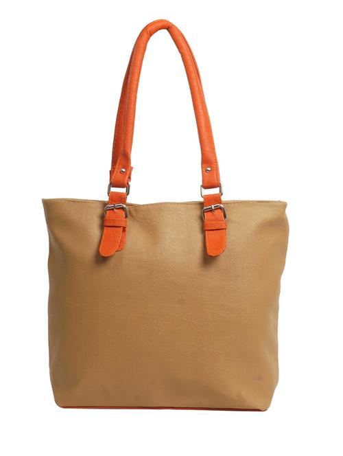 brown leatherette handbag - 10454273 - Very Small Image - 1