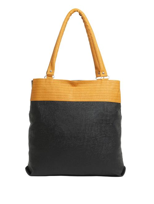 black leatherette handbag - 10454277 - Very Small Image - 1