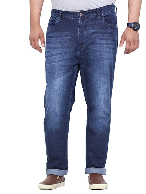blue Cotton Stretch Denim jeans - 10455217 - Very Small Image - 1