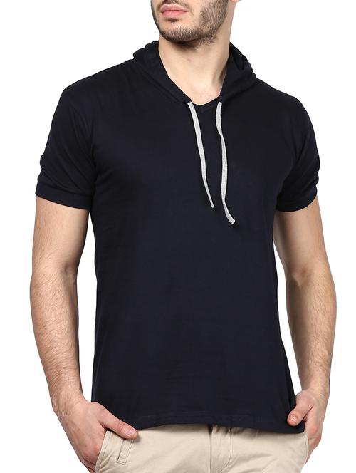 black cotton tshirt - 10456260 - Very Small Image - 1