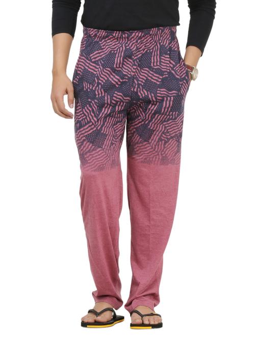 pink cotton track pant - 10462337 - Very Small Image - 1