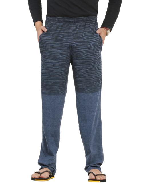 navy cotton track pant - 10462338 - Very Small Image - 1