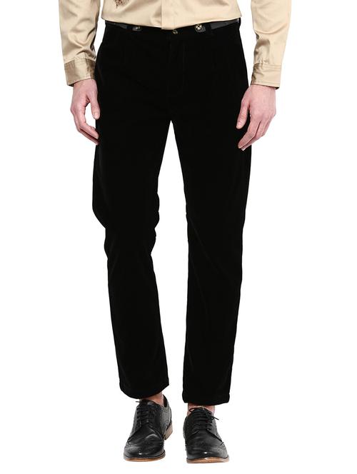 black cotton chinos - 10471466 - Very Small Image - 1