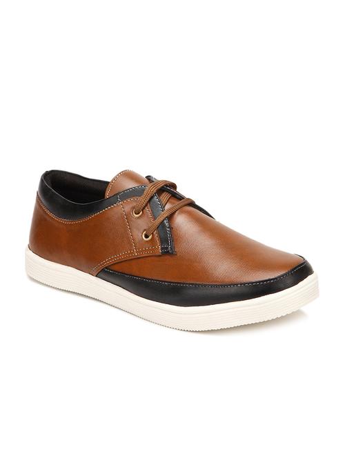 brown patent leather sneakers - 10474503 - Very Small Image - 1