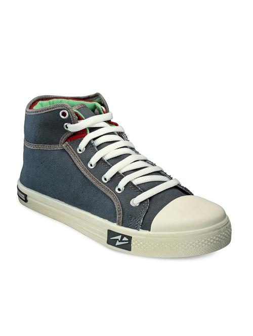 grey canvas sneakers - 10474521 - Very Small Image - 1