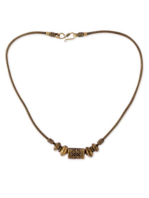 gold alloy necklace - 10475481 - Very Small Image - 1