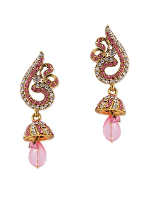 gold metal alloy earring - 10475559 - Very Small Image - 1