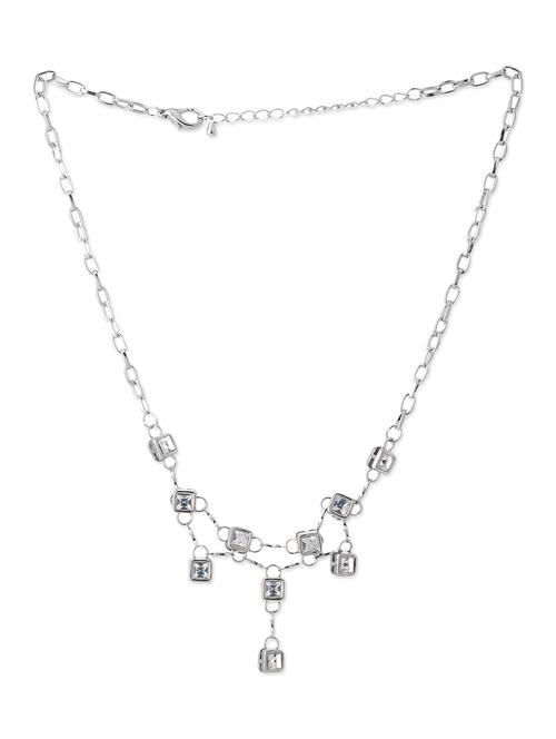 silver alloy necklace - 10475820 - Very Small Image - 1