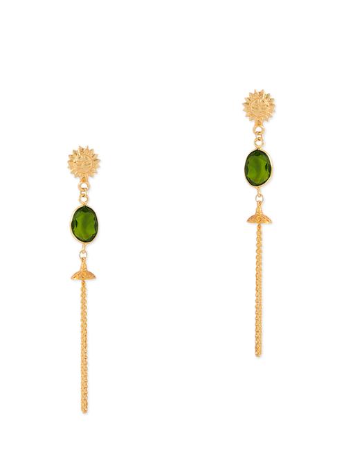 gold silver earring - 10476257 - Very Small Image - 1