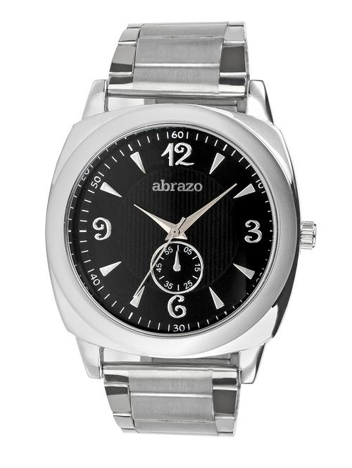 black colored metal alloy wrist watch - 10484797 - Very Small Image - 1