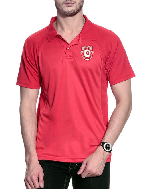 red colored, polyester sports jersey - 10493078 - Very Small Image - 1