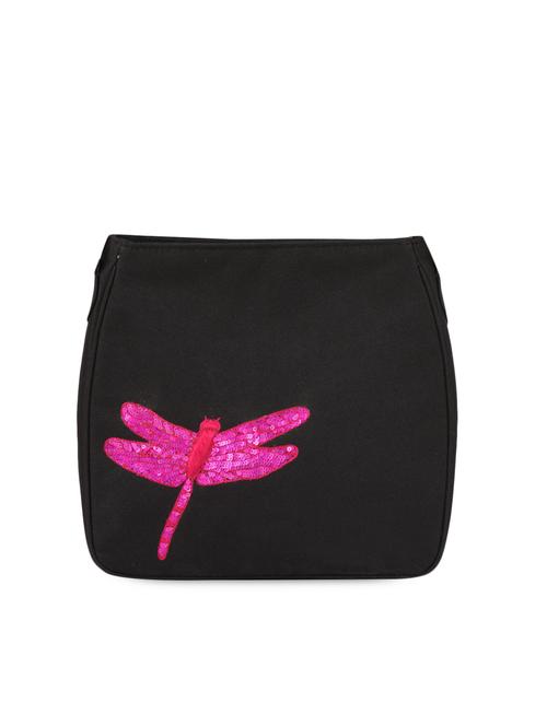 embroidered dragon fly polyester sling bag - 1049341 - Very Small Image - 1