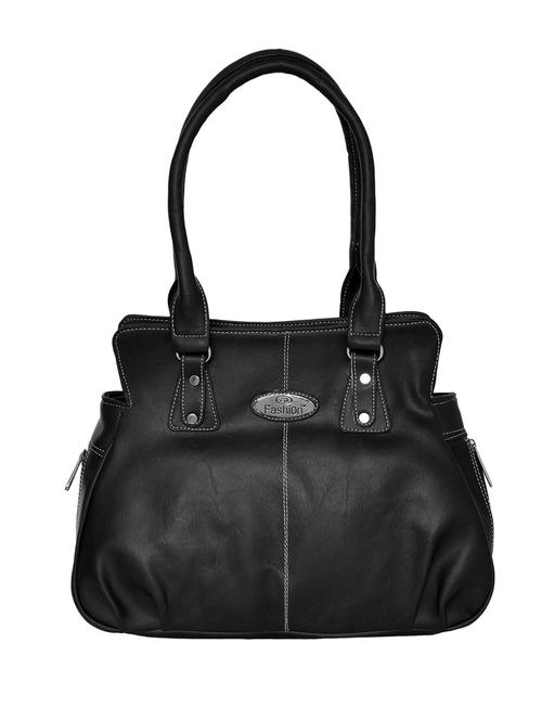 black leatherette handbag - 10493410 - Very Small Image - 1