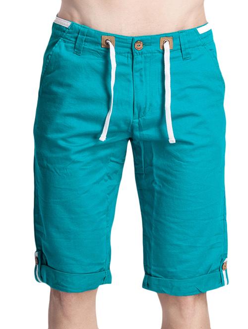 blue cotton three fourths - 10493599 - Very Small Image - 1