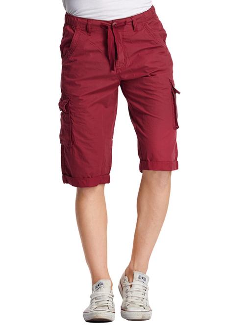 red cotton three fourths - 10493631 - Very Small Image - 1