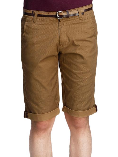 khaki cotton three fourths - 10493810 - Very Small Image - 1
