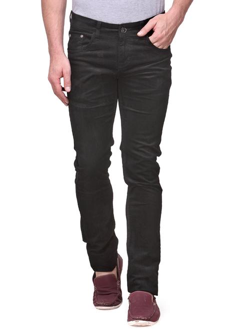 black cotton jeans - 10496980 - Very Small Image - 1