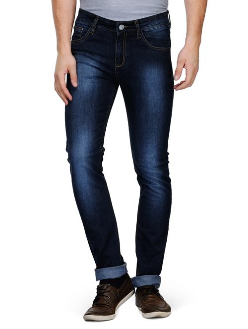 blue denim washed jeans - 10497044 - Very Small Image - 1