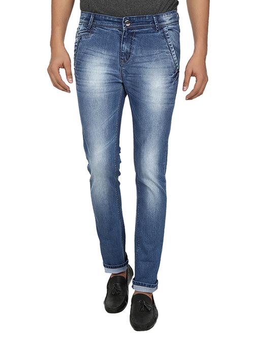 blue light washed jean - 10497069 - Very Small Image - 1