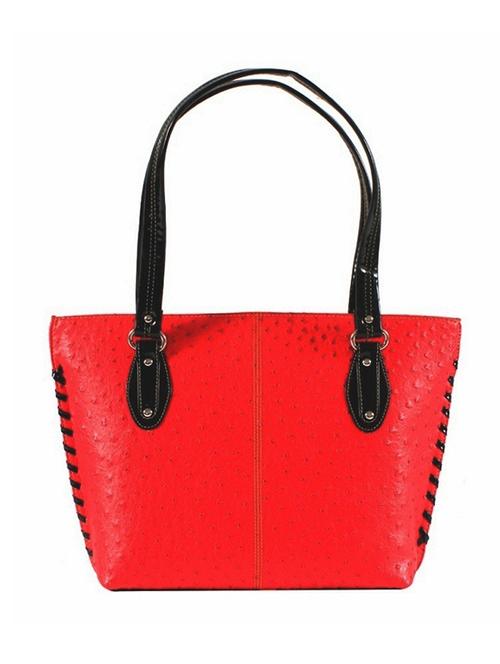 red leather handbag - 10501215 - Very Small Image - 1