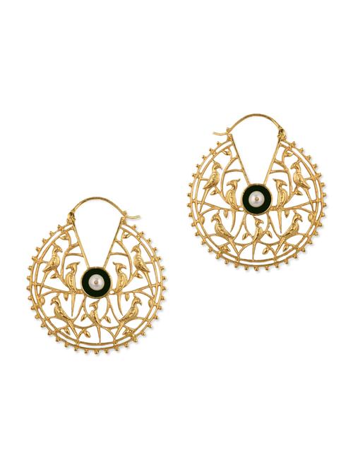 multi colored brass earring - 10506069 - Very Small Image - 1