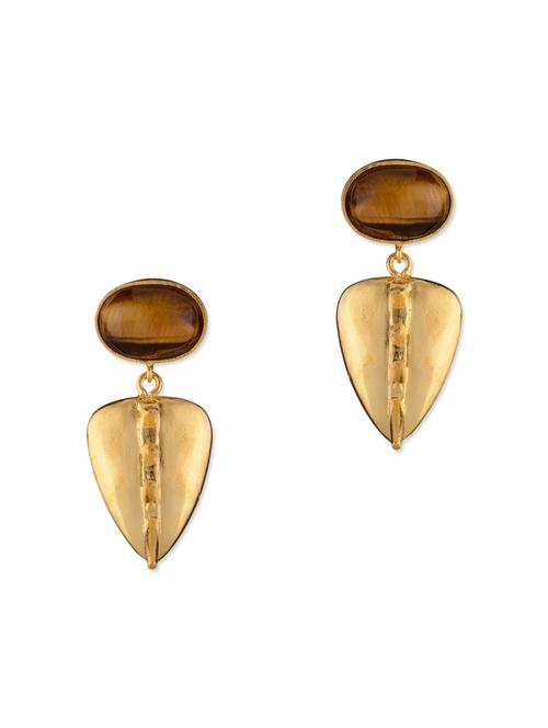 multi colored brass earring - 10506113 - Very Small Image - 1