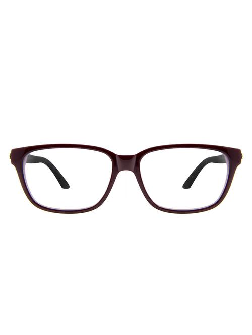 david blake maroon wayfarer eyeframe - 10510099 - Very Small Image - 1