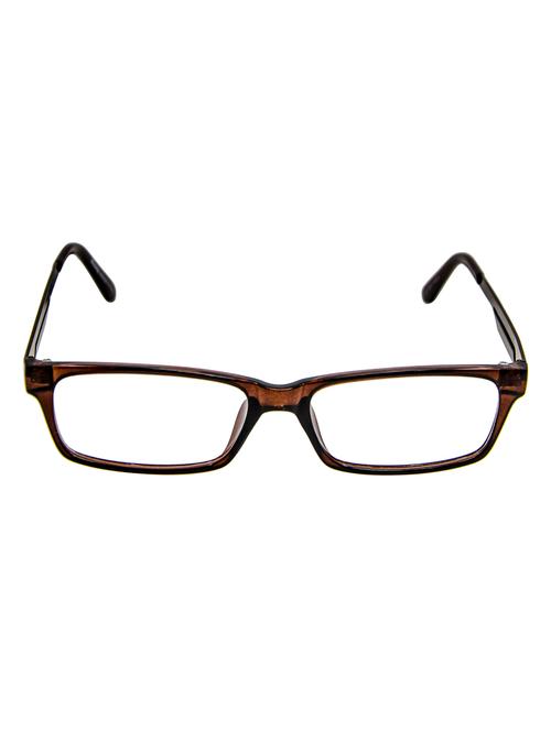 david blake brown rectangular eyeframe - 10510180 - Very Small Image - 1