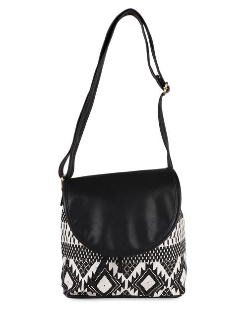 black canvas sling bag - 1051044 - Very Small Image - 1