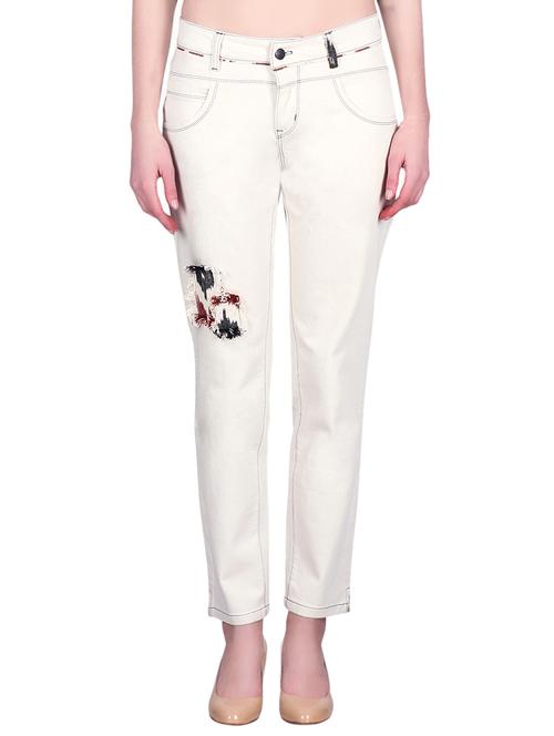 white denim jeans - 10512734 - Very Small Image - 1