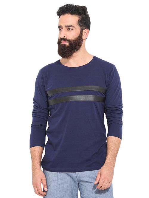 blue cotton tshirt - 10513565 - Very Small Image - 1