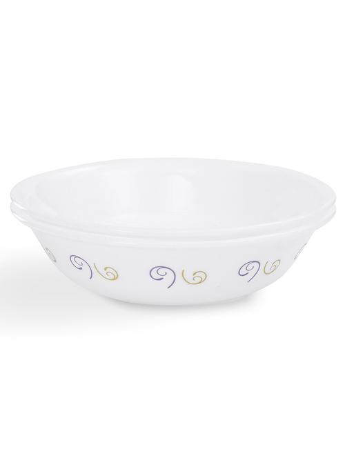 corelle india impressions violet dance 2 pcs 1ltr serving bowl - 10518623 - Very Small Image - 1