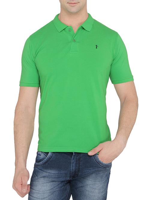 green cotton t-shirt - 10522391 - Very Small Image - 1