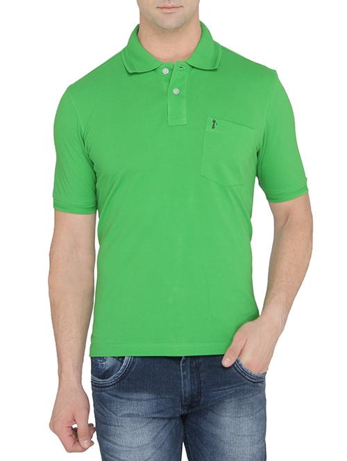 green cotton t-shirt - 10522417 - Very Small Image - 1
