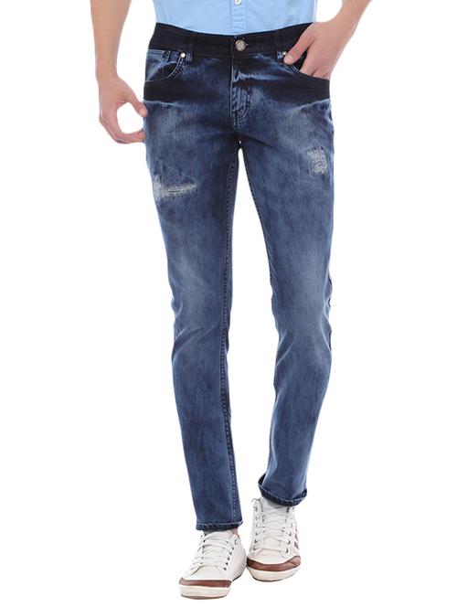 blue denim ripped jeans - 10530442 - Very Small Image - 1