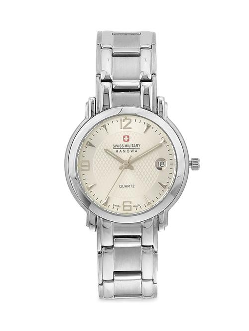 swiss military stainless steel sil unisex swiss movement watch - 10530615 - Very Small Image - 1