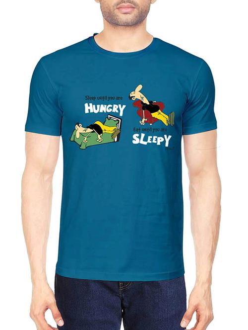 offbeat blue tshirt - 10532163 - Very Small Image - 1