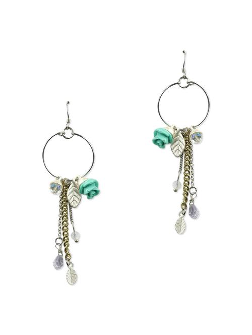 multi metal alloy with acrylic earring - 1053509 - Very Small Image - 1