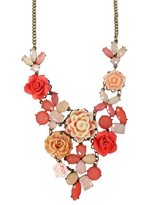 multi metal alloy with acrylic necklace - 1053587 - Very Small Image - 1
