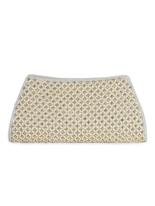 Synthetic Bead with Crystal Embellished Clutch - 1053855 - Very Small Image - 1