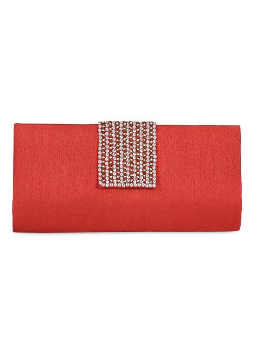 Crystal Embellished Flap Clutch - 1053867 - Very Small Image - 1