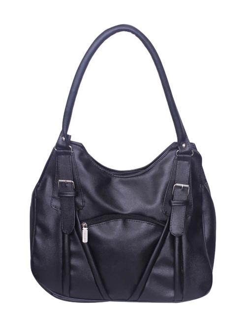 black leatherette handbag - 10545540 - Very Small Image - 1
