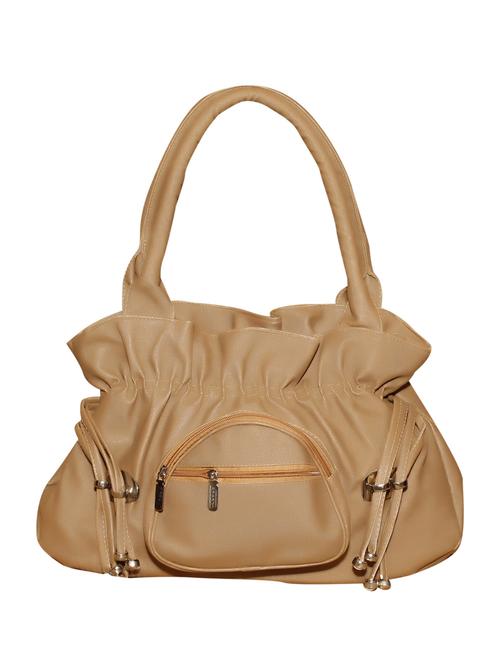beige leatherette backpack - 10545592 - Very Small Image - 1