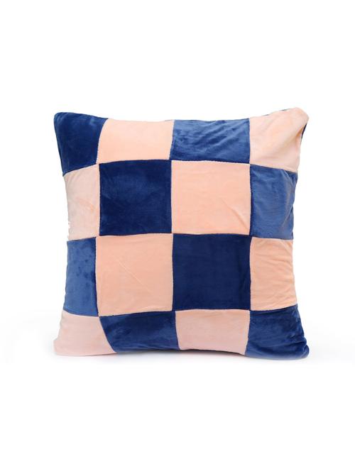 7 colors lifestyle checks blue coloured cushion cover - 10557962 - Very Small Image - 1