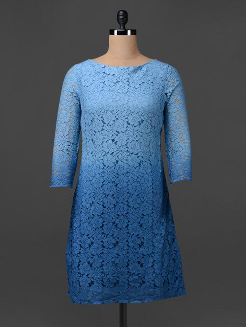 ombre cotton lace dress - 1056062 - Very Small Image - 1