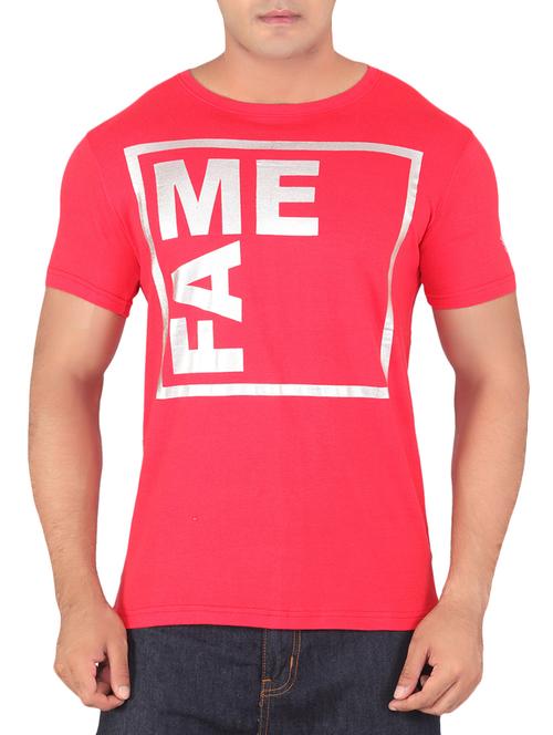 red cotton t-shirt - 10561276 - Very Small Image - 1