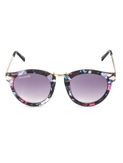 printed & golden frame sunglasses - 1056580 - Very Small Image - 1