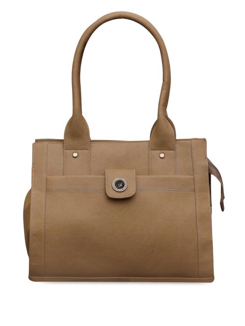 beige leatherette handbag - 1056970 - Very Small Image - 1