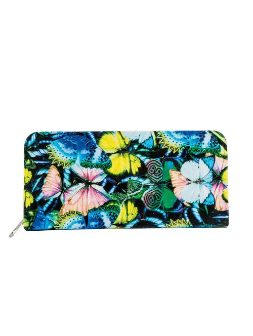 blue leatherette clutch - 10571700 - Very Small Image - 1