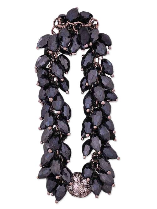 grey bracelet in size adjustable for college party - 10574971 - Very Small Image - 1